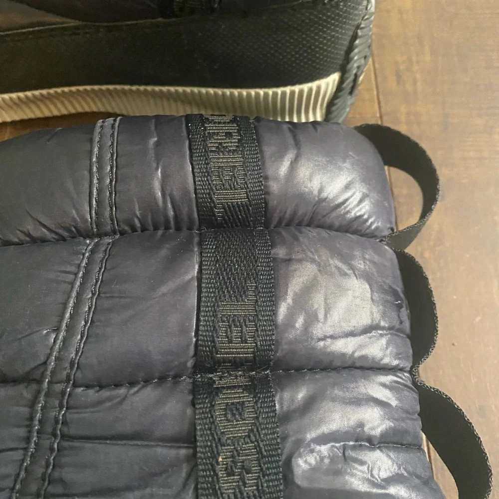 Sorel Out and About Puffy navy waterproof boots - Picture 8 of 10